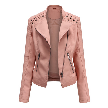 Chaqueta de cuero para mujer - SHARON