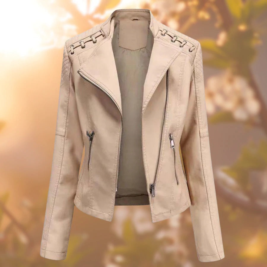 Chaqueta de cuero para mujer - SHARON